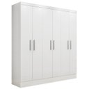 Ver imagem 6 de Guarda-roupa Casal 6 Portas 2 Gavetas Internas Paris Maxel