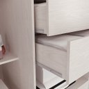 Ver imagem 3 de Guarda-roupa Casal 6 Portas 2 Gavetas Internas Paris Maxel