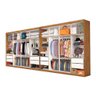 Closet Casal Duplo Rubi Premium 16 Portas 8 Gavetas - 4