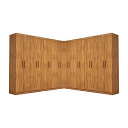 Closet Casal Duplo Rubi Premium 16 Portas 8 Gavetas - 2