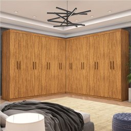 Closet Casal Duplo Rubi Premium 16 Portas 8 Gavetas - 1