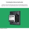 Interruptor Touch Smart Wi-fi Intelbras Ews 1006 Preto - 5