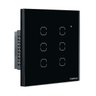 Interruptor Touch Smart Wi-fi Intelbras Ews 1006 Preto - 6