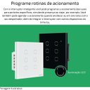 Ver imagem 4 de Interruptor Touch Smart Wi-fi Intelbras Ews 1006 Preto