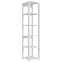 Ver imagem 1 de Estante Livreiro 183cm 05 Prateleiras Branco Proddy Branco
