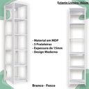 Ver imagem 4 de Estante Livreiro 183cm 05 Prateleiras Branco Proddy Branco