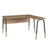 Mesa de Escritório em "l" 28001 Flexus - Artesano - 75ax136/136lx60/45p 112112 - 1