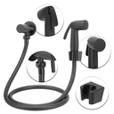 Ver imagem 2 de Kit Ducha Higiênica Bidê Íntima Preto Fosco 1/4 Volta C/registro sem Derivação Linha Abs Premium Pmx