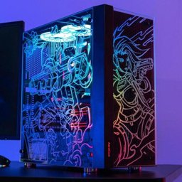 Gabinete Gamer Aerocool Skribble Preto Rgb Lateral Vidro - 8