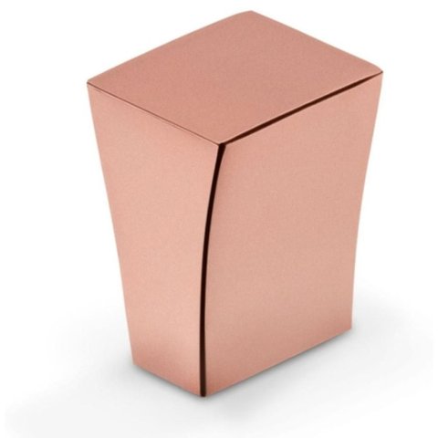 Kit 25 Puxadores Ponto Rose Gold Gazza Bigfer Zamac Armário Gaveta Guarda Roupa Móveis Cozinha