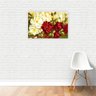Quadro Pintura Rosas Arte Canvas 60x40cm - 2