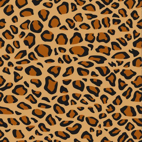 Papel de Parede Temático Estampa de Onça Pintada 1,5m
