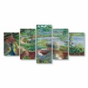 Ver imagem 1 de Quadro Near The Lake Pierre-auguste Arte Canvas 200x100cm