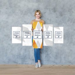 Quadro A Grande Onda de Kanagawa Arte Canvas 155x80cm - 3