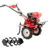 Motocultivador Microtrator 7.0HP Gasolina Com Roda e Inchadas Rotativas - 1