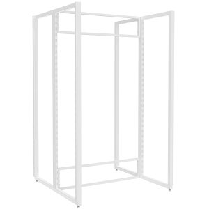 Expositor Central Para Loja Cremalheira Mega 97x160x94 cm Comac - Branco