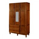 Ver imagem 2 de Guarda-roupa Solteiro Ceará 7 Portas 2 Gavetas 2 Prateleiras com Espelho Ypê - Rodmóveis