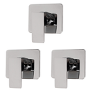 Ver imagem 1 de Kit C/3 Acabamentos Registro Mono Comando Base Deca Cromado