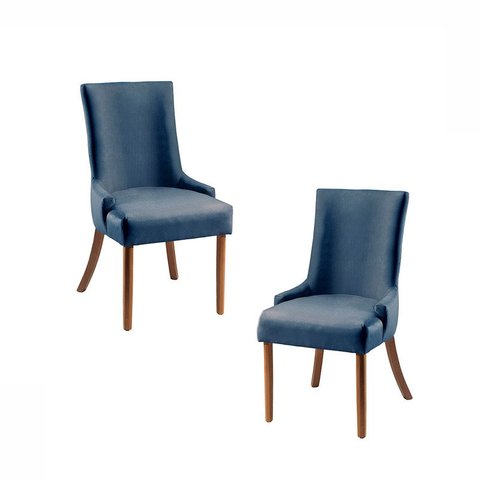 Kit 2 Cadeiras para Mesa de Jantar com Braço - Royal 580 - Requinte Salas