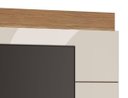Ver imagem 2 de Painel para TV Classic 2.2 Off White com Freijó - Imcal Móveis