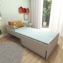 Ver imagem 6 de Cama Infantil Solteiro 2 Gavetões Tulum Branco