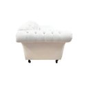 Ver imagem 7 de Recamier Decorativo Divã Styllus Lado Esquerdo Bouclé Marfim