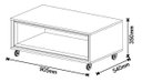 Ver imagem 4 de Mesa de Centro Ópera Branco Acetinado - Imcal Móveis