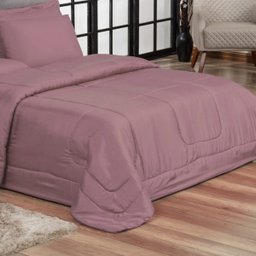 KIT EDREDOM CASAL QUEEN JOGO DE CAMA 06 PEÇAS ACONCHEGO DUPLA FACE CASA DONA ROSÉ - 4