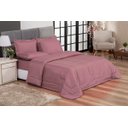 Ver imagem 1 de KIT EDREDOM CASAL QUEEN JOGO DE CAMA 06 PEÇAS ACONCHEGO DUPLA FACE CASA DONA ROSÉ