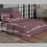 KIT EDREDOM CASAL QUEEN JOGO DE CAMA 06 PEÇAS ACONCHEGO DUPLA FACE CASA DONA ROSÉ - 7