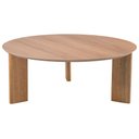 Ver imagem 4 de Kit 02 Mesas de Centro e 01 Mesa Lateral Pés Madeira Bulat A03 Hanover Roble - Lyam Decor