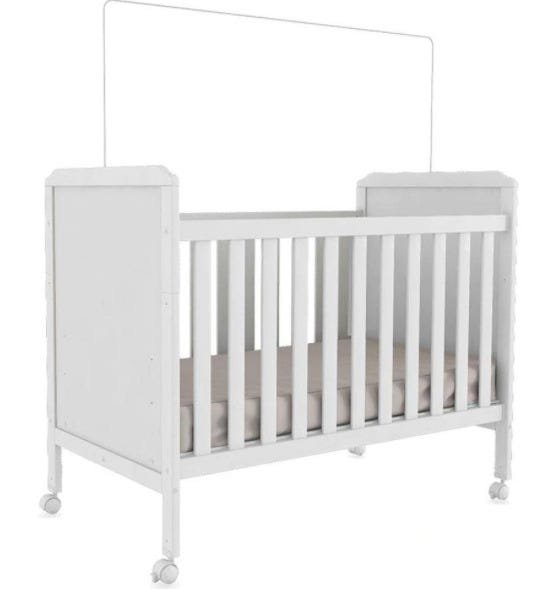 Berço Cloe - Móveis Peroba - Branco - 2