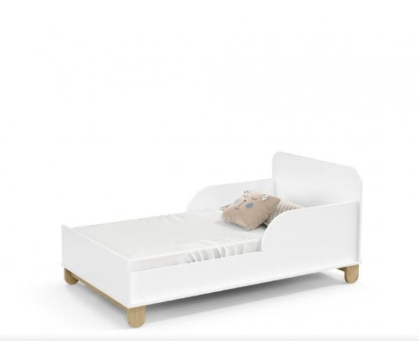 Berço Zupy - Cores com Natural - MDF - Matic - Branco Soft Natural - 2