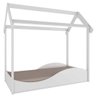 Mini Cama Infantil - Montessoria - Modelo Uli - Branca - Móveis Peroba - 1