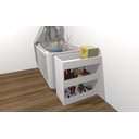 Ver imagem 2 de Baú para Brinquedos Infantil com Divisórias Organizador de Quarto 100% Mdf Branco