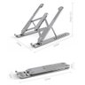 Suporte Para Notebook Portátil Slim Ajustável E Dobrável - 5