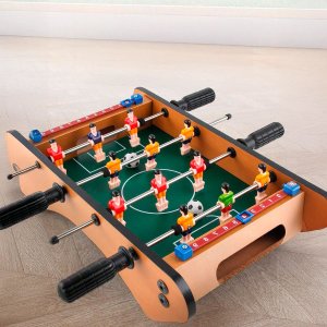 Mini Mesa Futebol Totó Pebolim 51cm Brincadeira Lazer