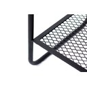 Ver imagem 5 de Mesa Lateral Letti Banco Sapateira Industrial Elegante Studio Metal Madeira Preto