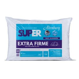 Travesseiro Super Extra Firme 48cm X 68cm 100% Algodão Altenburg - 1