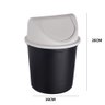 Lixeira para Pia com Tampa Basculante, Cesto de Lixo Mini Multiuso, Ideal para Casa e Escritório, 3, - 3