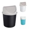 Lixeira para Pia com Tampa Basculante, Cesto de Lixo Mini Multiuso, Ideal para Casa e Escritório, 3, - 1