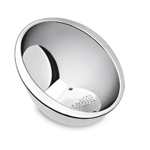 Escorredor de Arroz em Inox 25Cm Ingá Import 133380