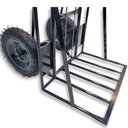 Ver imagem 3 de Carrinho de Carga Profissional Grande 300 kg Rolwes