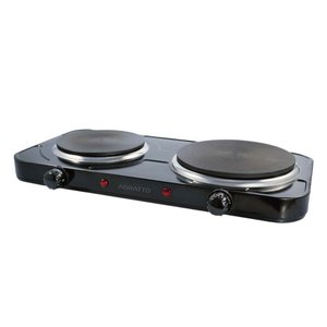 Fogão Elétrico Agratto de Mesa Preto 2 Pratos 2500w 13163
