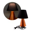 Ver imagem 3 de Abajur Luminária de Mesa Clássica Cone Decoração Iluminação Casa Sala Quarto Escritório