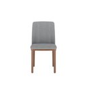 Ver imagem 3 de Conjunto de Jantar Mesa Retangular com Vidro Donatella 6 Cadeiras Kalina - Natural C/ Carbono
