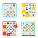 Ver imagem 4 de Brinquedo Educativo Jogo Didático Bingo Das Palavras Babebi