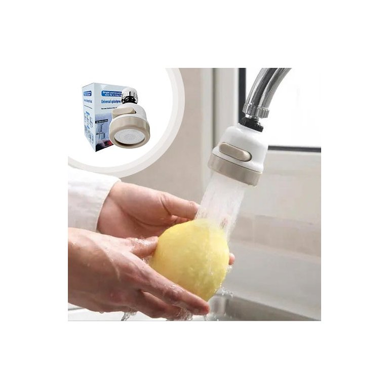 Bico Torneira Chuveirinho Gourmet Arejador 3 Jatos Abs Inox
