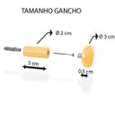 Ver imagem 6 de Espelho Decorativo Adnet Amarelo Alça Courino Preta 20 Cm Redondo Amarelo/preto, 20 Cm