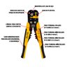 Alicate Desencapador e Crimpador de Fios Elétricos Elite - 5